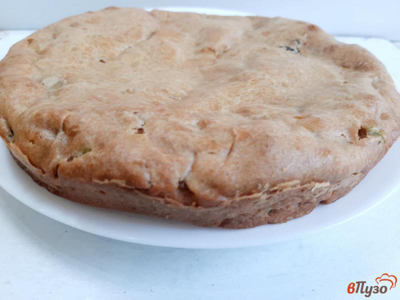 Фото приготовление рецепта: Пирог с капустой и грибами шаг №18