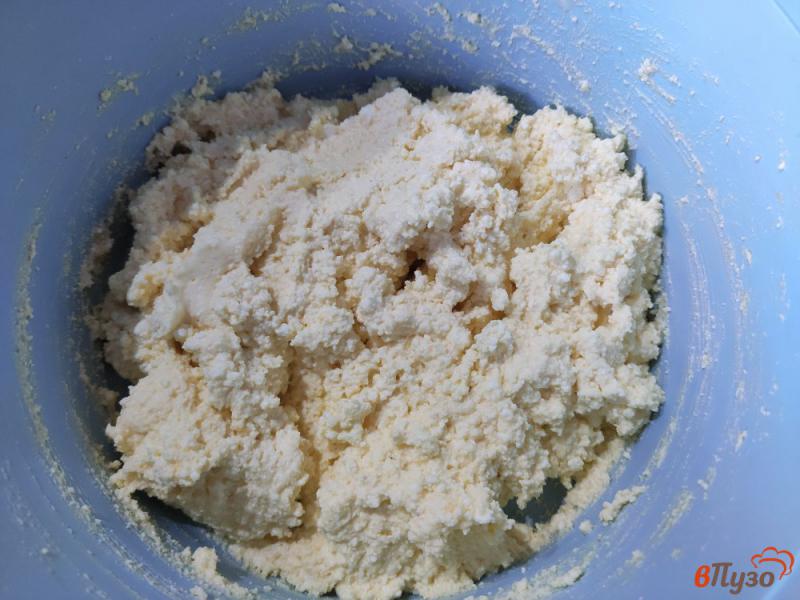 Фото приготовление рецепта: Ванильные сырники с семолиной и рисовой мукой шаг №4