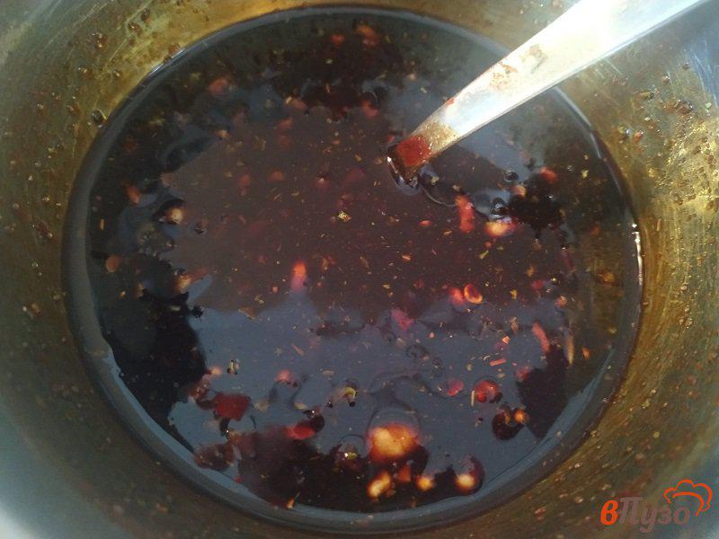 Фото приготовление рецепта: Свинина  с овощами в соусе терияки шаг №9