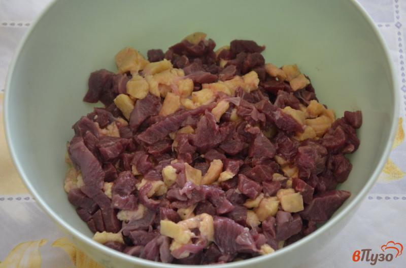 Фото приготовление рецепта: Рубленные котлеты из утки с картофелем шаг №1