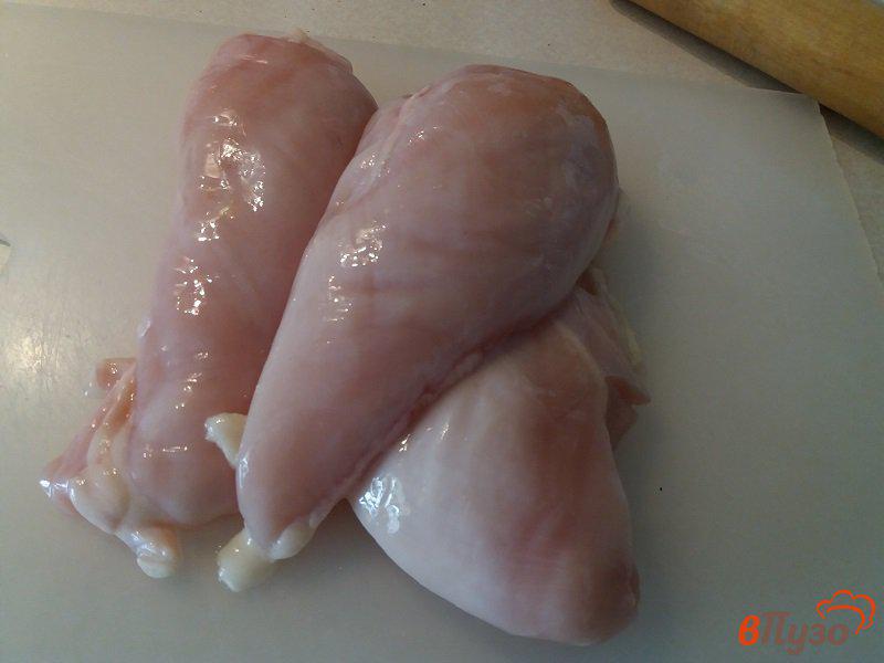 Фото приготовление рецепта: Отбивные из куриного филе в пряных специях шаг №1
