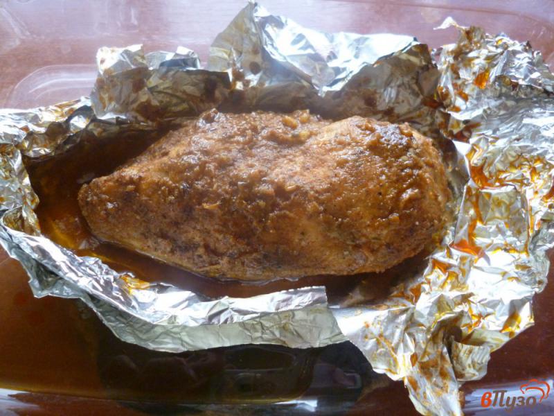 Фото приготовление рецепта: Куриное филе запечённое в духовке шаг №5