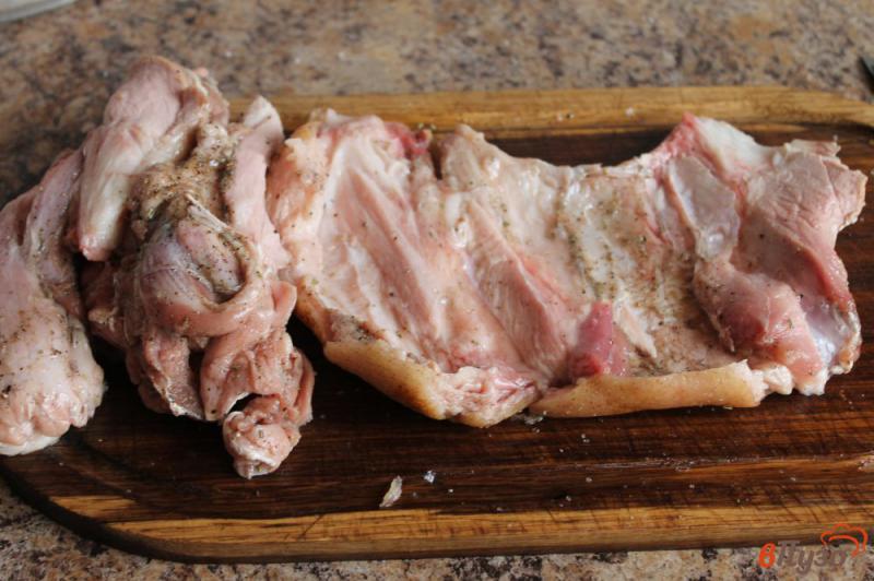 Фото приготовление рецепта: Запеченная свиная рулька без кости в медово - горчичном соусе шаг №1