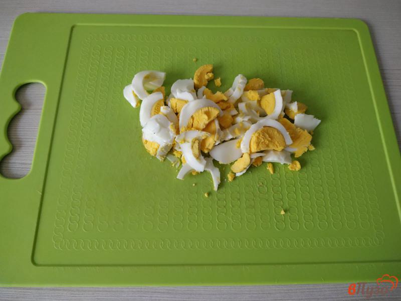 Фото приготовление рецепта: Салат с куриных сердечек шаг №6
