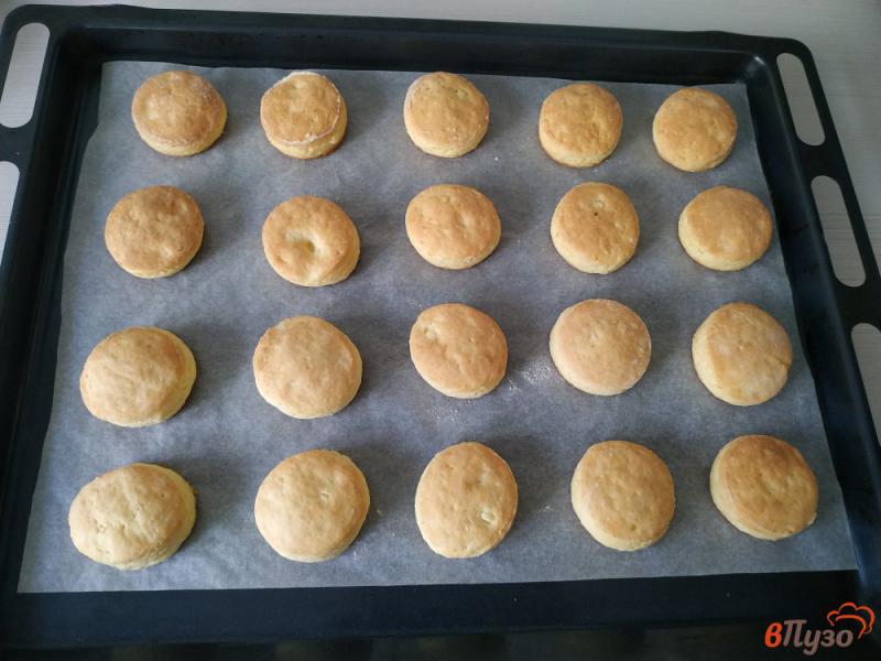 Фото приготовление рецепта: Творожное печенье с имбирем шаг №8