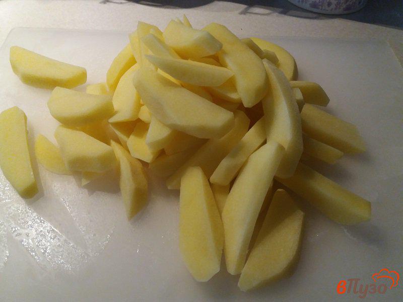 Фото приготовление рецепта: Жаренный пряный картофель шаг №1