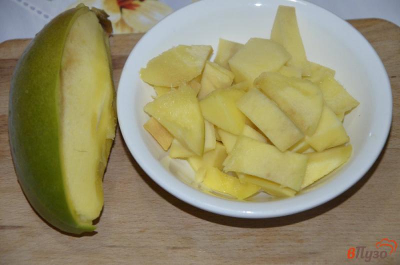 Фото приготовление рецепта: Цитрусовое желе с манго шаг №3