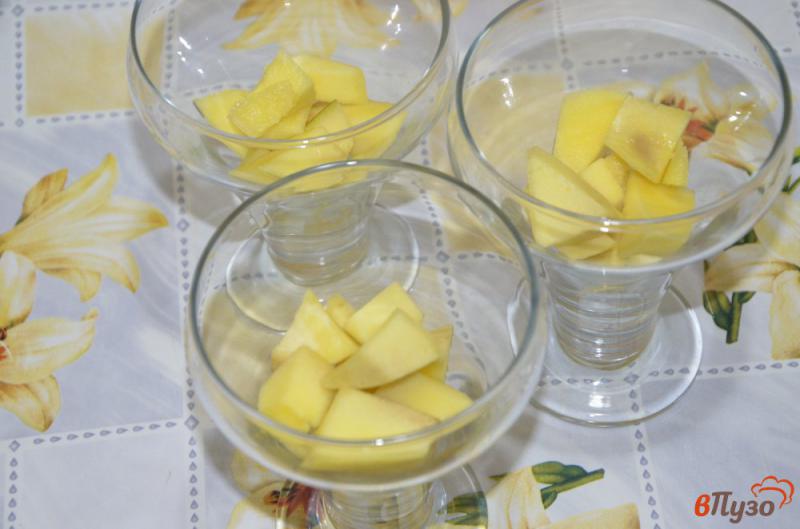 Фото приготовление рецепта: Цитрусовое желе с манго шаг №5
