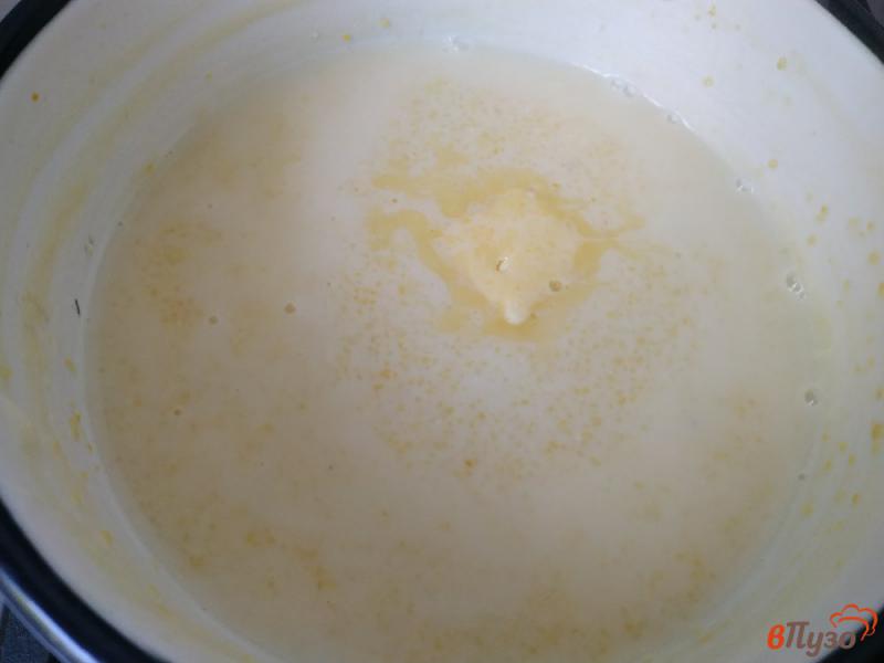 Фото приготовление рецепта: Молочный суп с кукурузой шаг №7