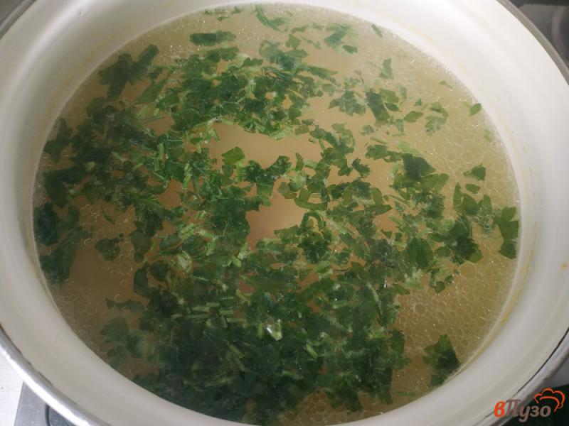 Фото приготовление рецепта: Диетический суп с вермишелью шаг №6