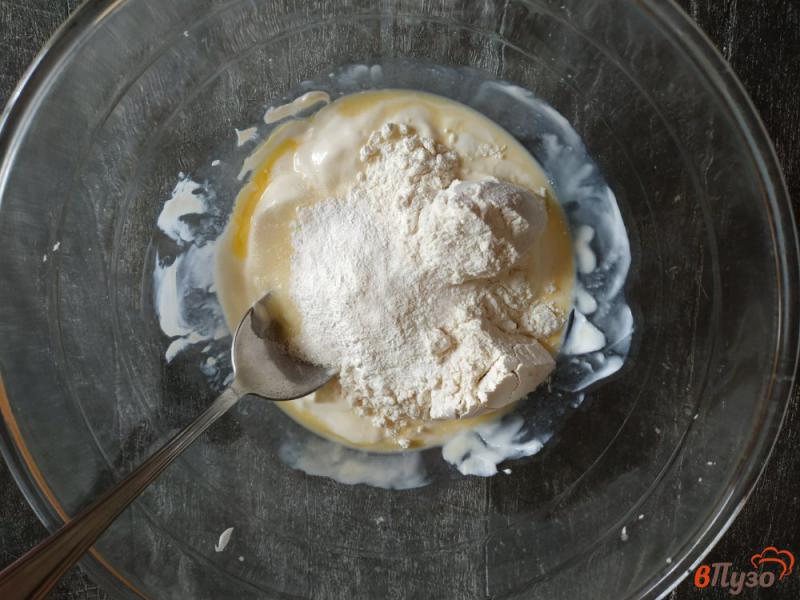 Фото приготовление рецепта: Абрикосовый пирог шаг №3