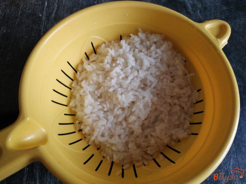 Фото приготовление рецепта: Рыбный суп с рисом шаг №3