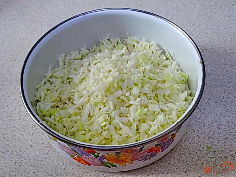 Фото приготовление рецепта: Тефтели с капустой в соусе шаг №1