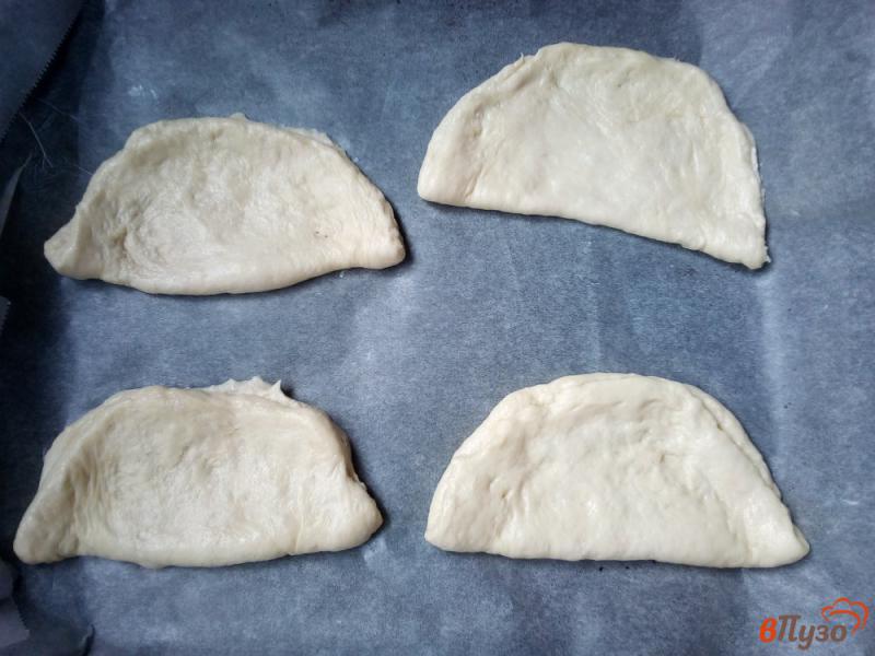 Фото приготовление рецепта: Булочки для бутербродов шаг №7