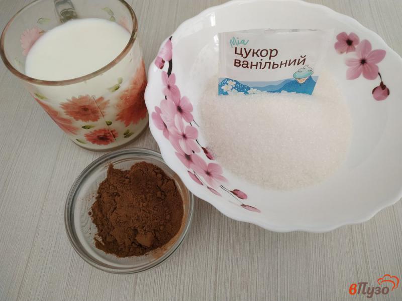 Фото приготовление рецепта: Сгущенное молоко с какао в микроволновке шаг №1