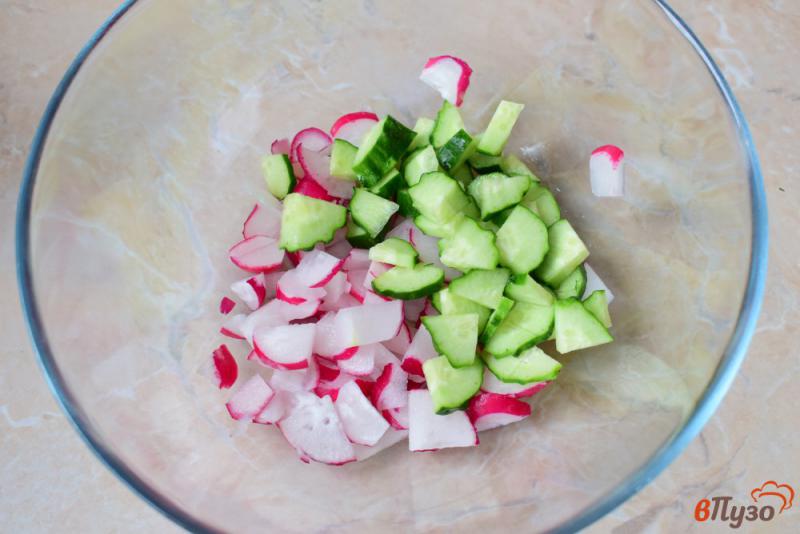 Фото приготовление рецепта: Овощной салат с сельдереем шаг №1