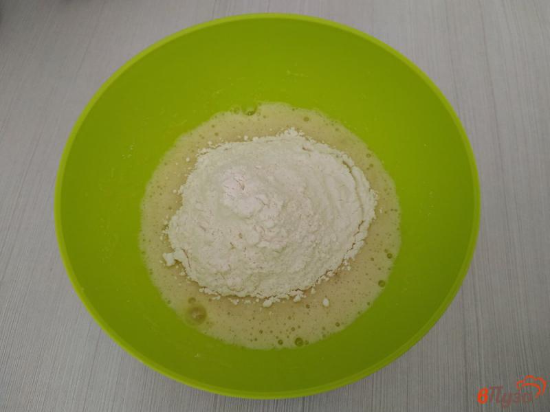 Фото приготовление рецепта: Вафельный торт с заварным кремом шаг №2
