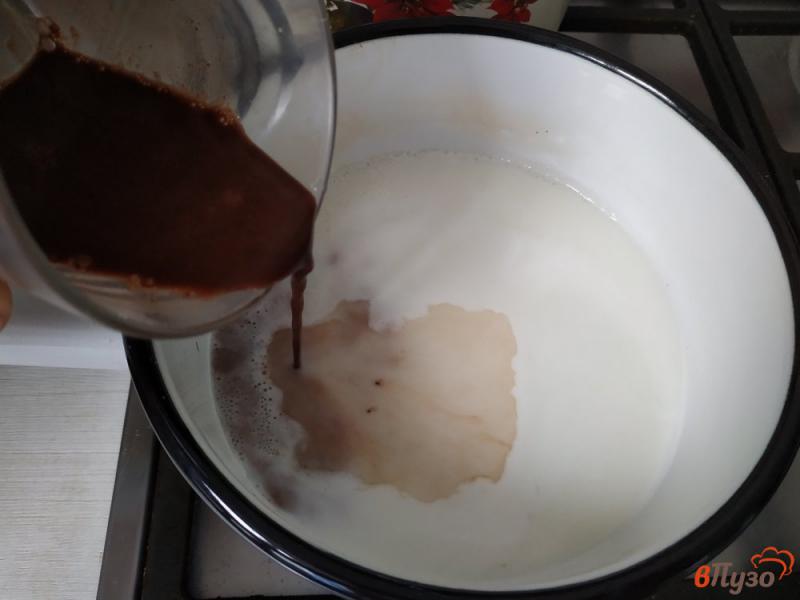 Фото приготовление рецепта: Напиток какао с молоком шаг №5