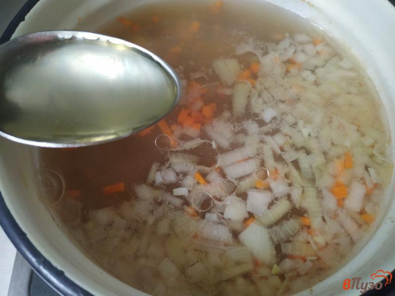 Фото приготовление рецепта: Диетический суп с гречневой крупой шаг №5