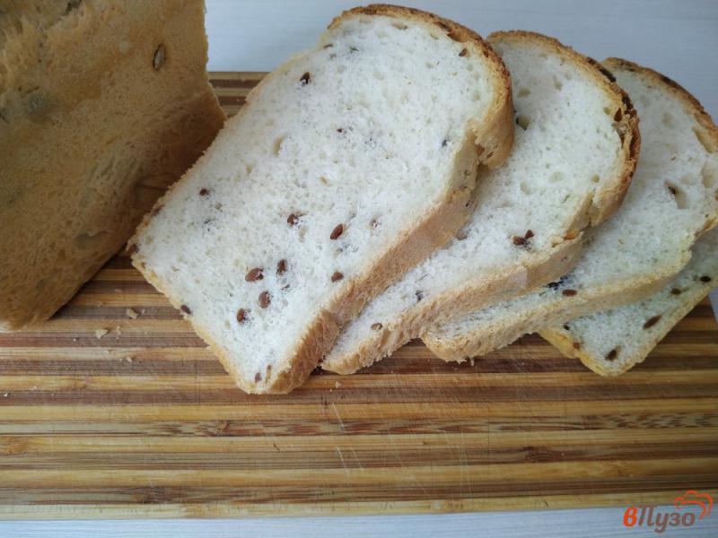 Фото приготовление рецепта: Формовой хлеб с семечками шаг №10