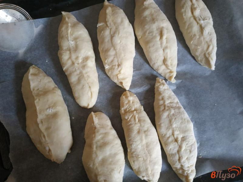 Фото приготовление рецепта: Пирожки с картофелем шаг №9