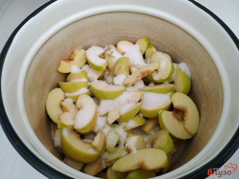 Фото приготовление рецепта: Варенье из яблок живое шаг №4