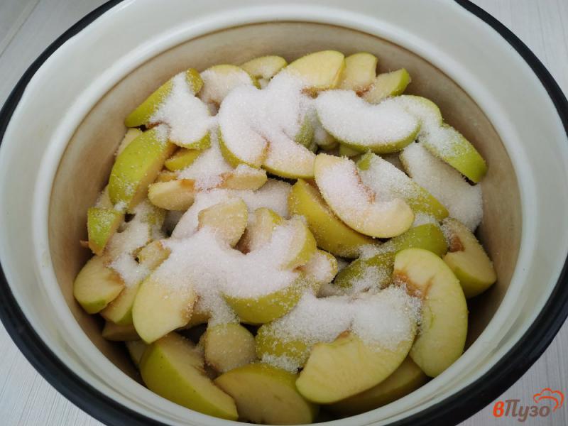 Фото приготовление рецепта: Варенье из яблок живое шаг №5