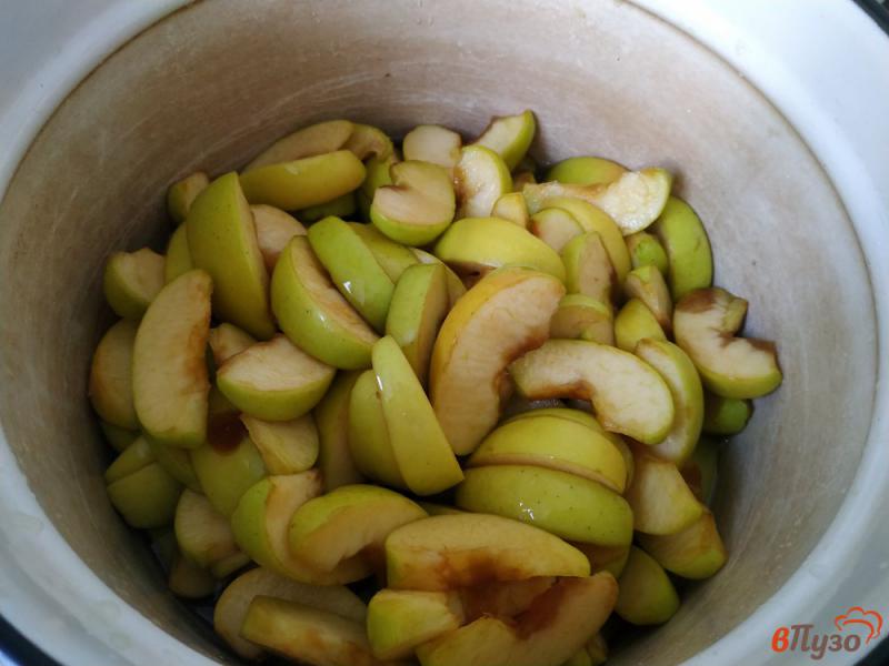Фото приготовление рецепта: Варенье из яблок живое шаг №7
