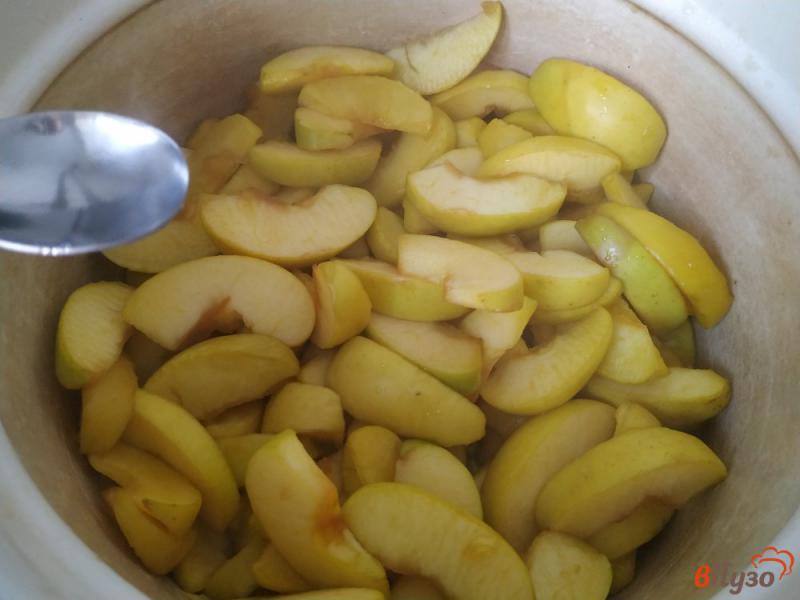 Фото приготовление рецепта: Варенье из яблок живое шаг №8