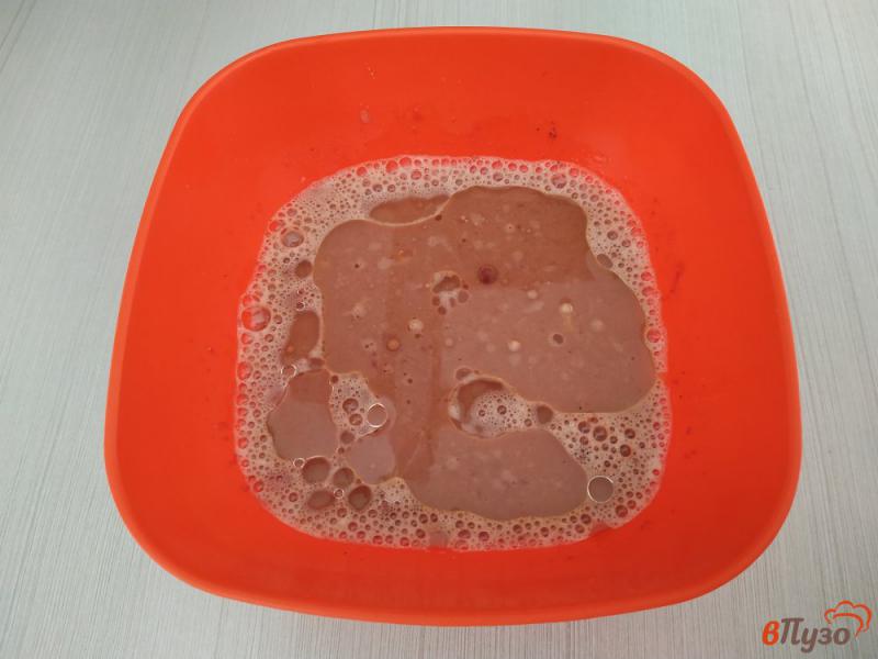 Фото приготовление рецепта: Закусочные блинчики из печени шаг №3