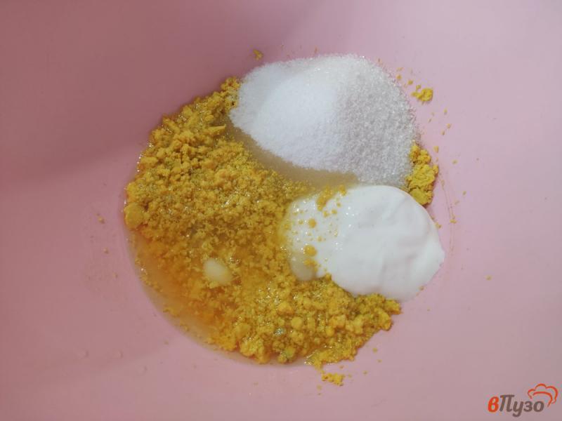 Фото приготовление рецепта: Песочное печенье на варёных желтках шаг №2