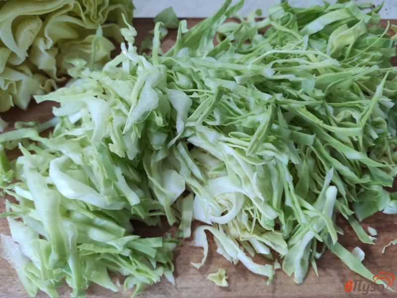 Фото приготовление рецепта: Овощной салат с оливковым маслом шаг №1