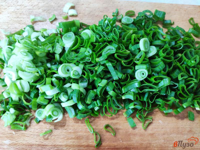 Фото приготовление рецепта: Овощной салат с оливковым маслом шаг №4
