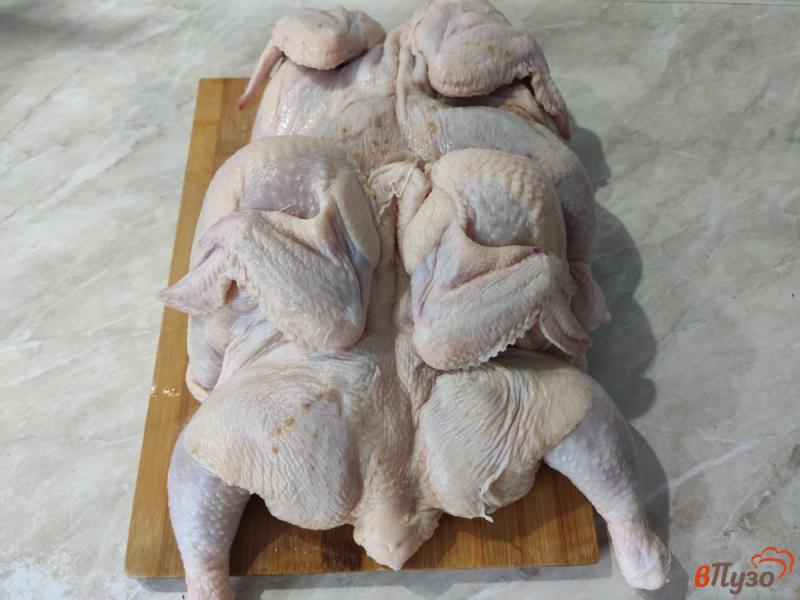 Фото приготовление рецепта: Цыплята запечённые целиком шаг №1