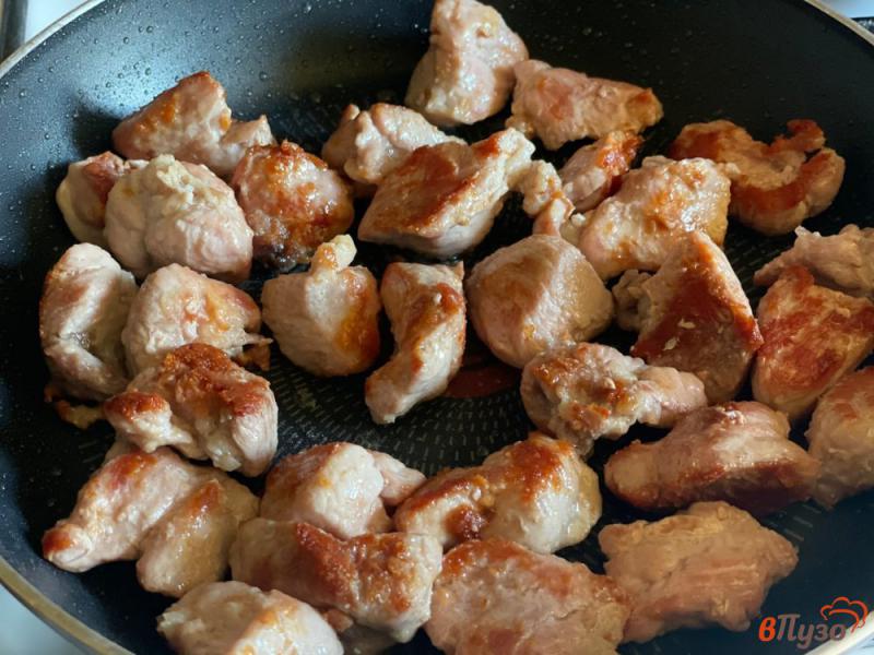 Фото приготовление рецепта: Острая свинина в соусе терияки шаг №2