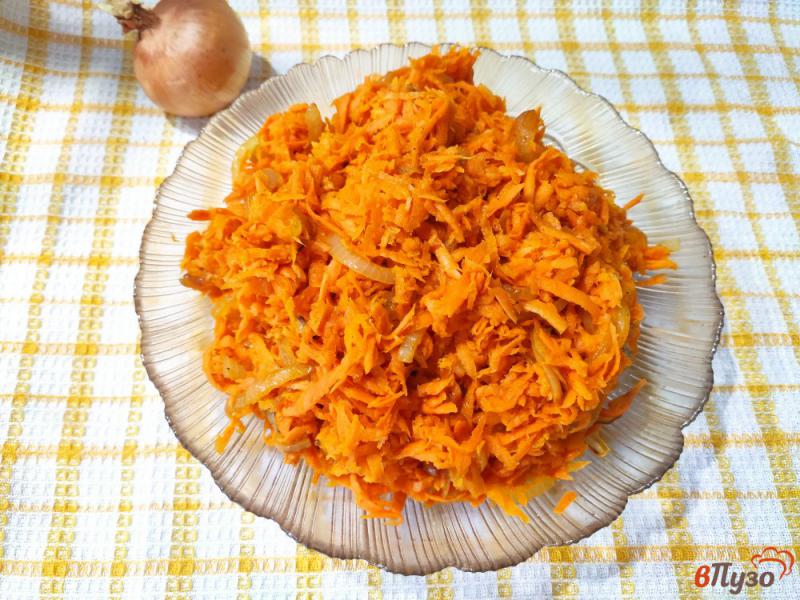 Фото приготовление рецепта: Маринованная морковь с луком шаг №7
