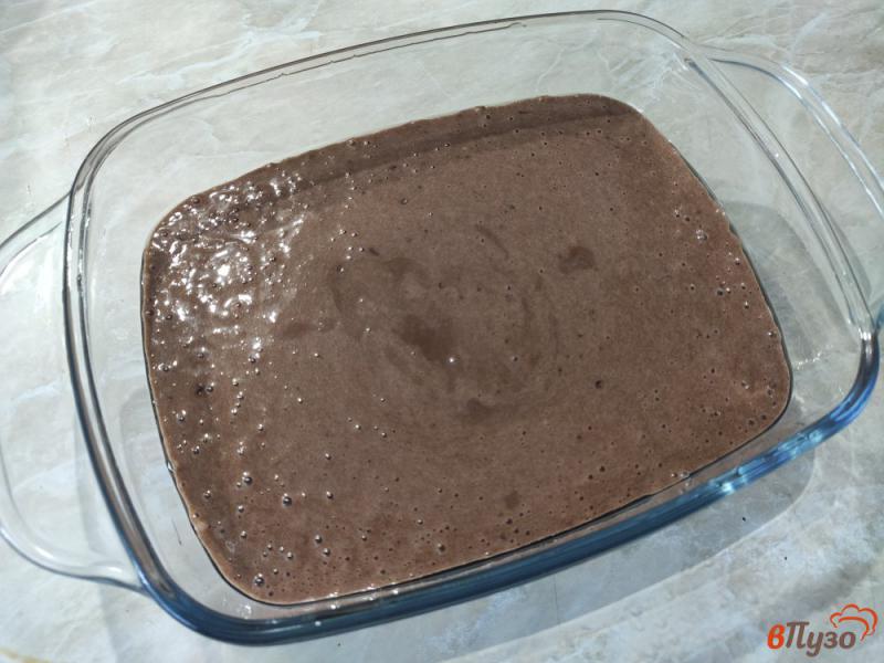Фото приготовление рецепта: Десерт с заварным кремом и шоколадом шаг №5
