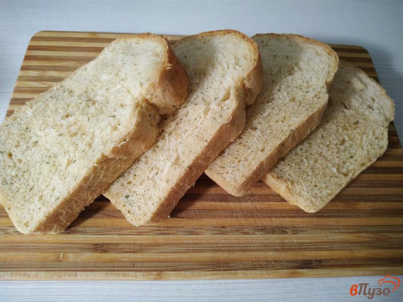 Фото приготовление рецепта: Формовой хлеб с паприкой и укропом шаг №10