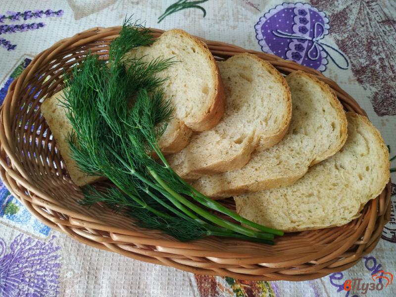 Фото приготовление рецепта: Формовой хлеб с паприкой и укропом шаг №11