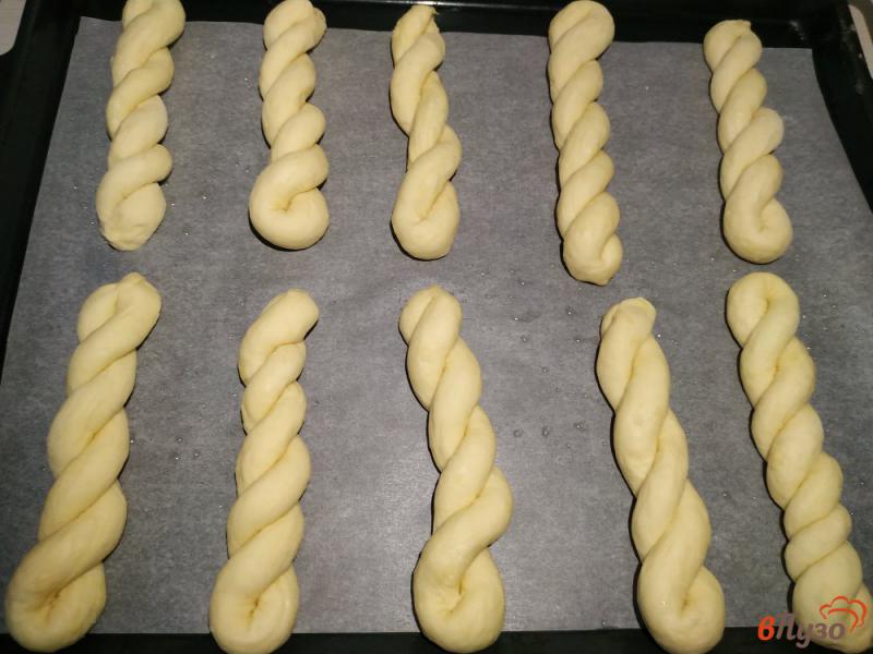 Фото приготовление рецепта: Хлебные палочки с сыром шаг №10