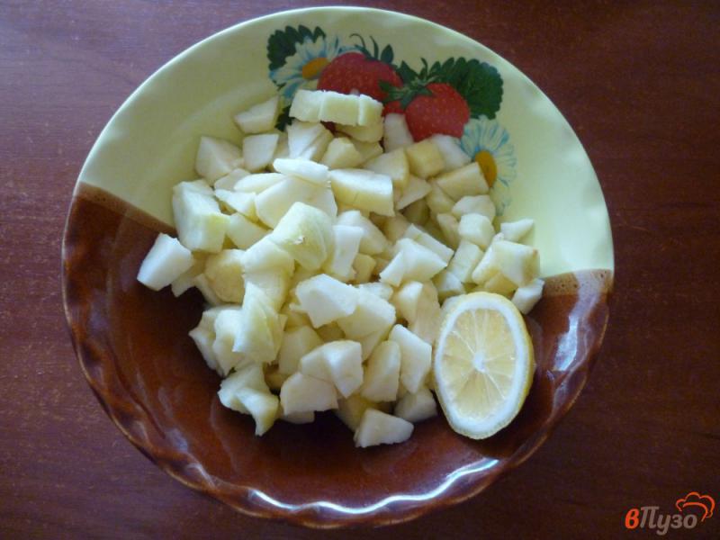 Фото приготовление рецепта: Синнабоны с яблоками и карамельным соусом шаг №6