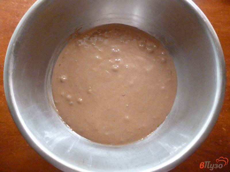 Фото приготовление рецепта: Шоколадно-кофейный бисквит шаг №5