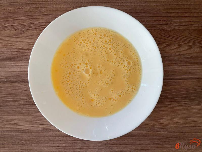 Фото приготовление рецепта: Апельсиновые гренки шаг №3