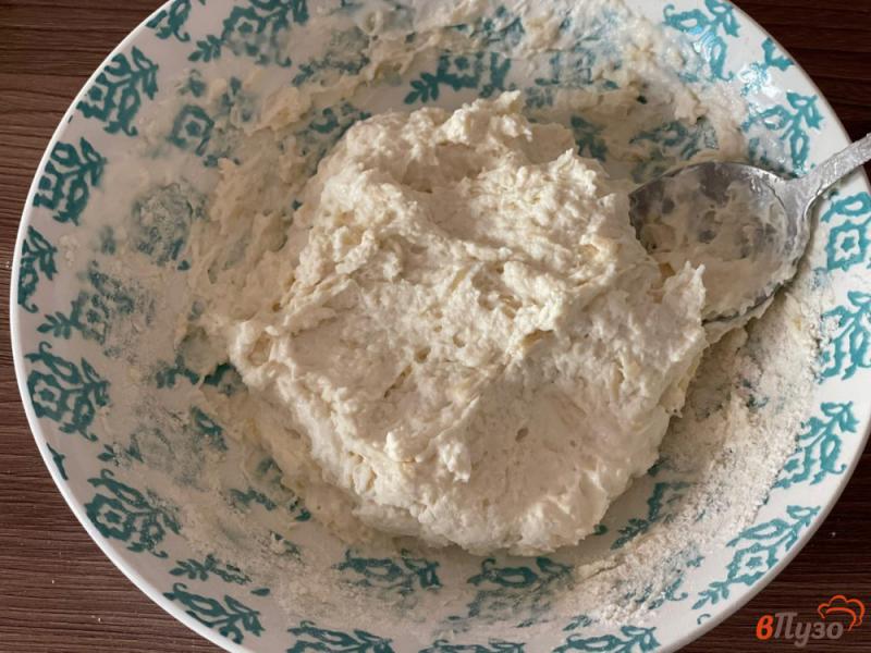 Фото приготовление рецепта: Хачапури по-аджарски на сковороде шаг №4
