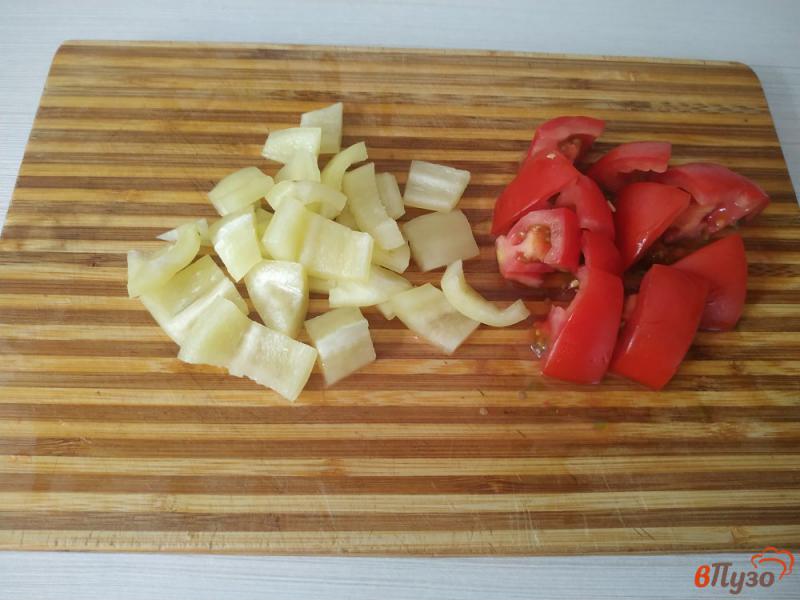 Фото приготовление рецепта: Овощное рагу со свиными рёбрышками шаг №9