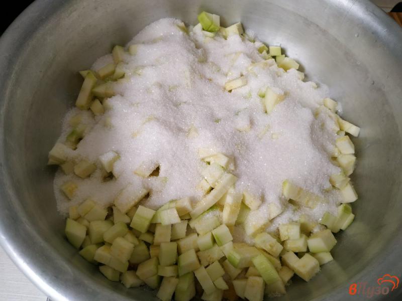 Фото приготовление рецепта: Варенье из кабачков и цитрусов шаг №8