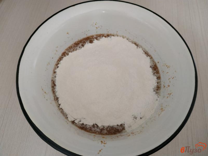 Фото приготовление рецепта: Формовой хлеб с отрубями шаг №4