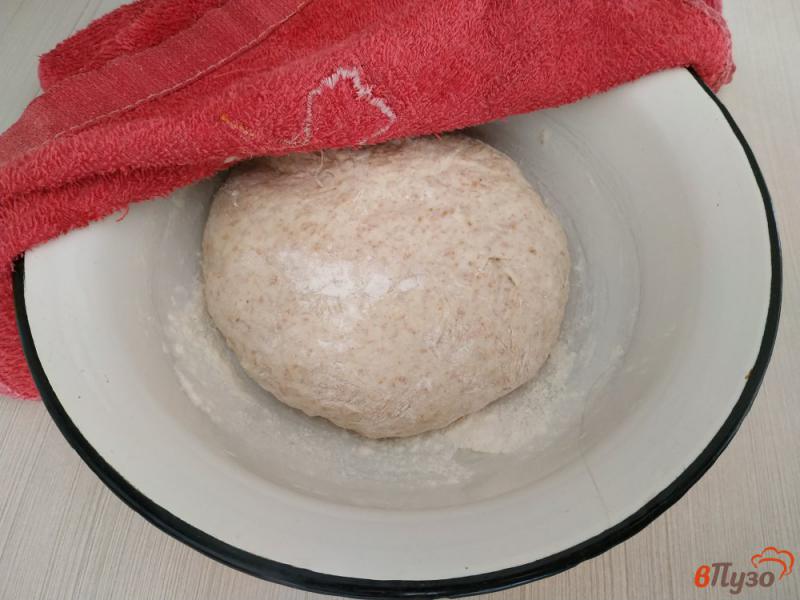 Фото приготовление рецепта: Формовой хлеб с отрубями шаг №5