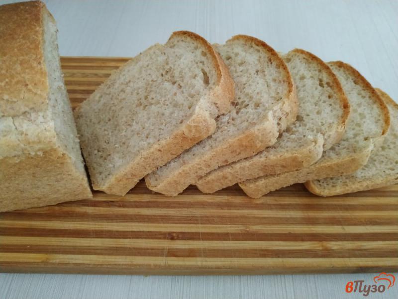 Фото приготовление рецепта: Формовой хлеб с отрубями шаг №10