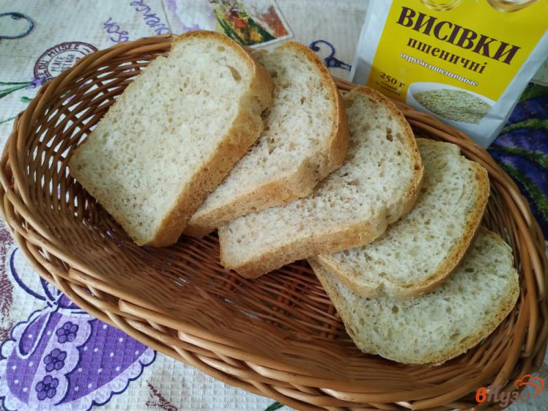 Фото приготовление рецепта: Формовой хлеб с отрубями шаг №11